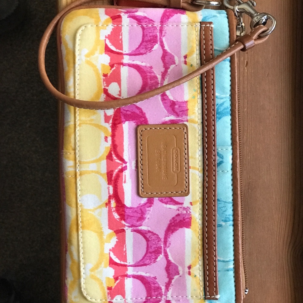 Coach Clutch & Wristlet